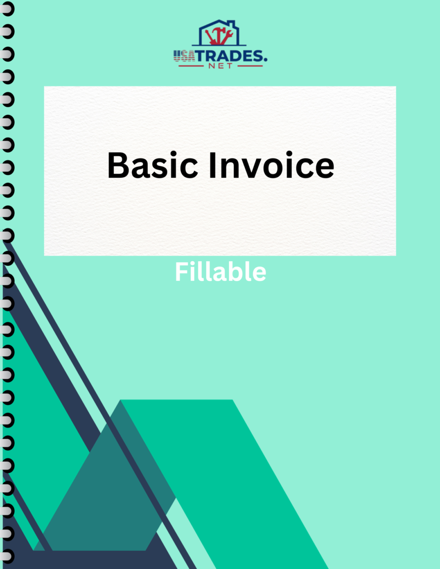 Basic Invoice Cover