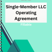 Single Member LLC Operating Agreement